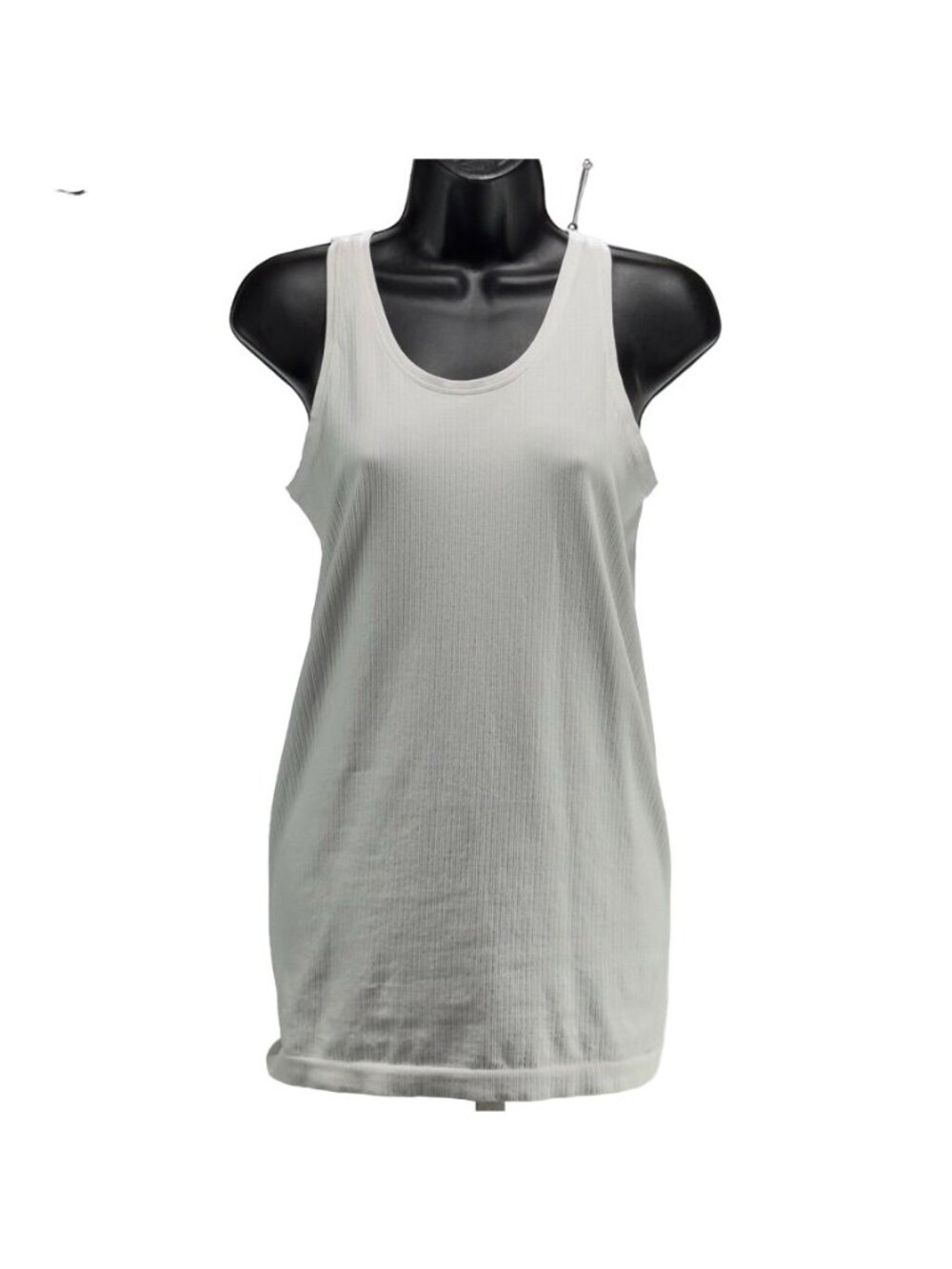 ATHLETA Top Athletic Cotton Sleeveless White Women's Size L